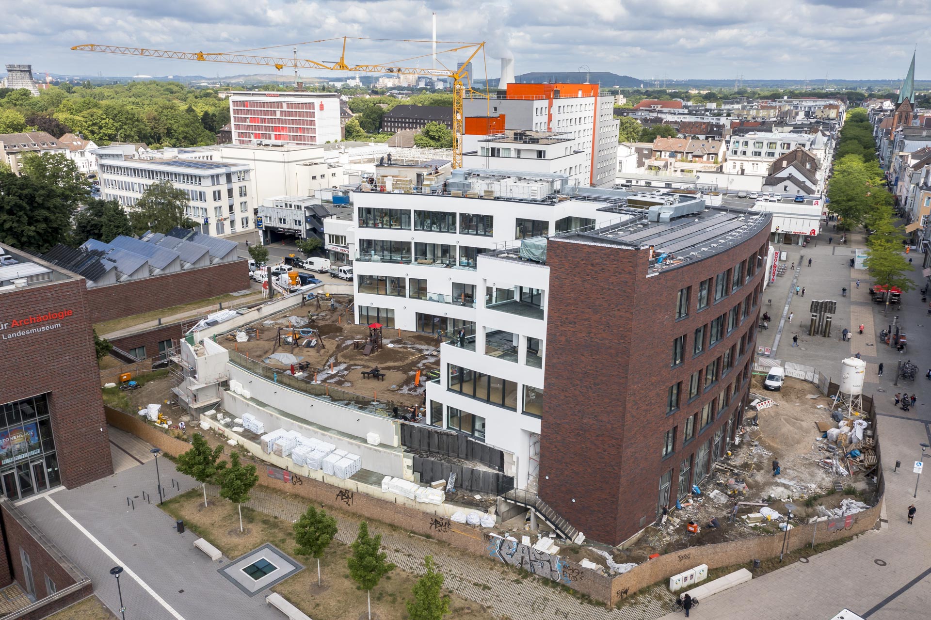 20.06.2022, Baustelle Europagarten