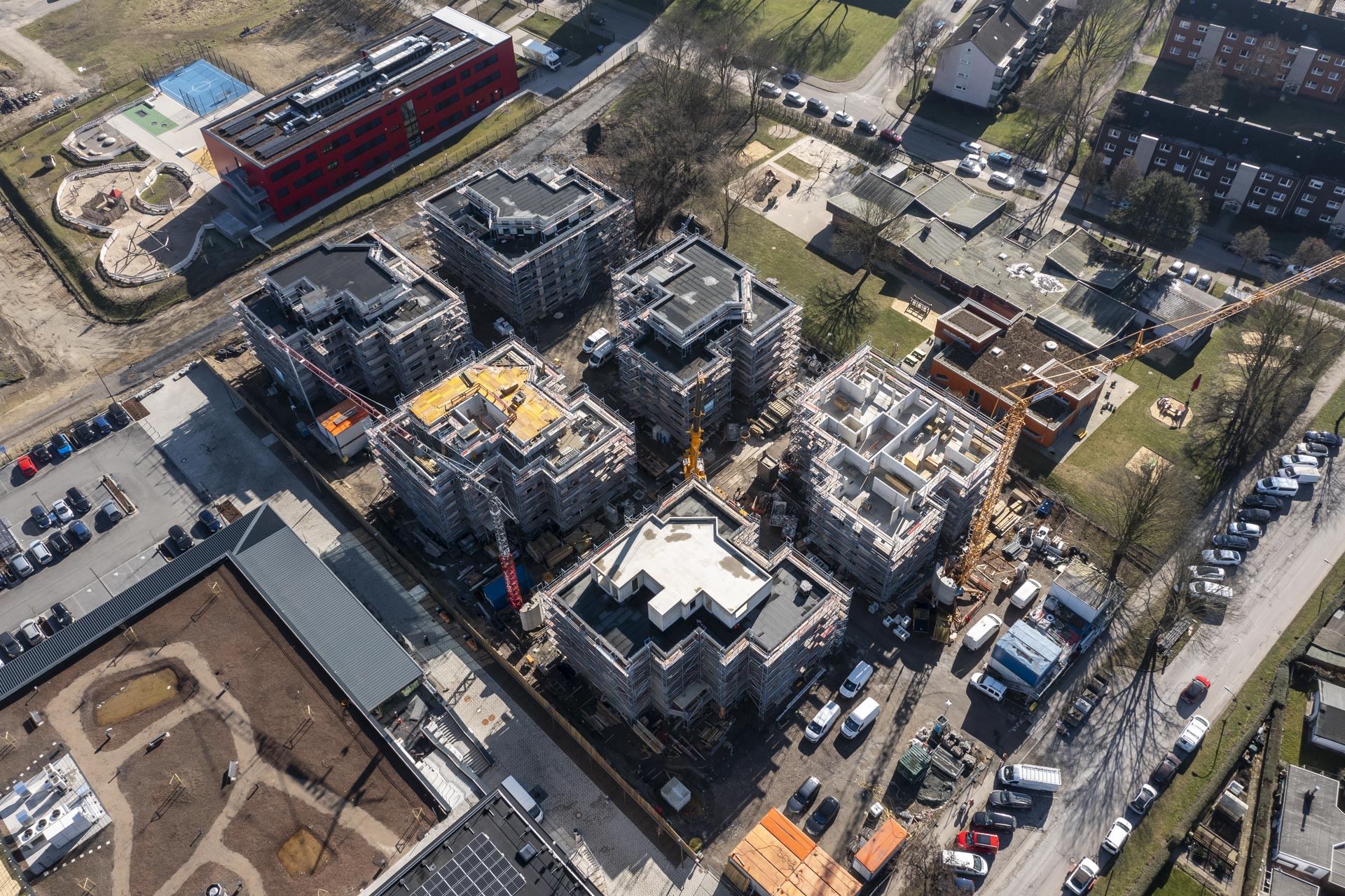 03.03.2025, Baustelle Kaiserquartier,