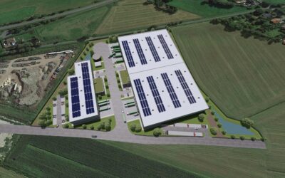 Neue Logistikhallen in Ovelgönne
